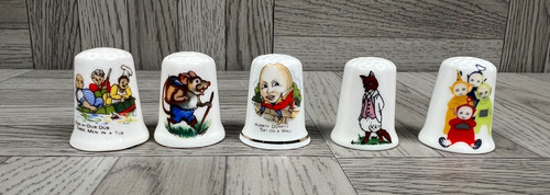 Ceramic thimbles children - ceramic,