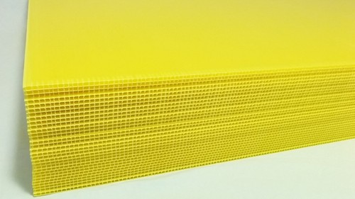 Yellow correx outdoor - correx, plastic