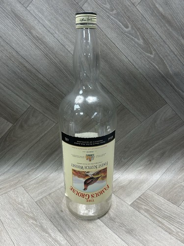 Large famous grouse - large, empty