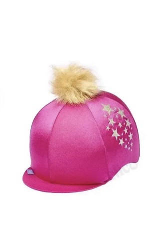 Capz starburst pink hat cover - starburst,