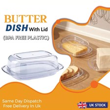 Butter Dish with Lid Storage
