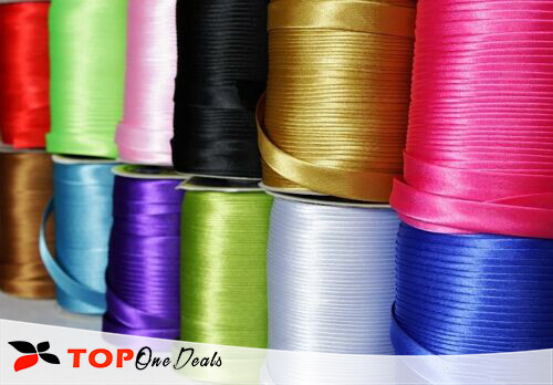 Satin bias binding - binding, 15mm
