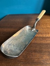   Victorian Willliam Hutton & Sons Silver Plated Crumb Tray