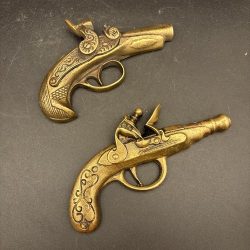 Brass guns brace wall - brace,