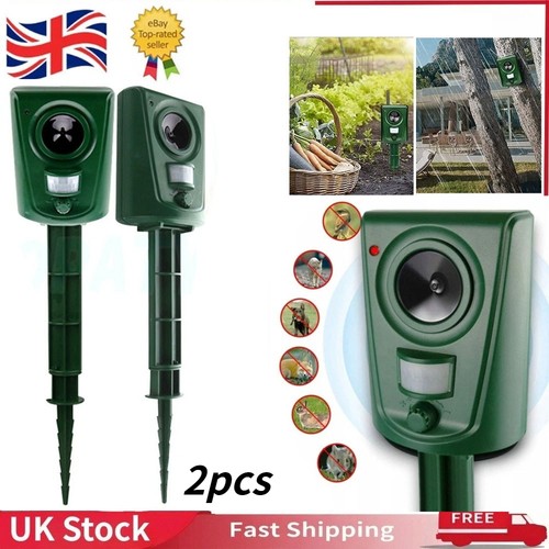 Ultrasonic garden deterrent - ultrasonic,