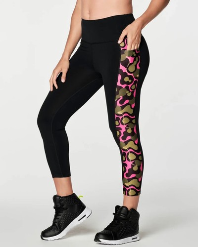 Zumba wild crop leggings - crop,