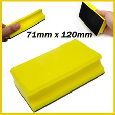 Hand Foam Sanding Block Hook and Loop 71mm x 120mm Hand Sander -in Here