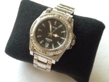 Pre-owned: Breil Ladies Manta Watch. Silver. Black dial. TW0799