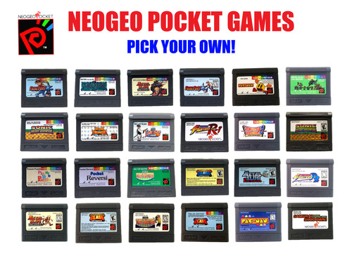 Neo geo pocket color games - pocket,