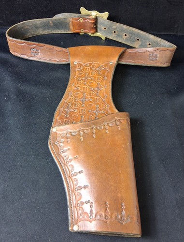 Vintage leather western - vintage,