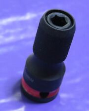 3/8" square drive to 1/4" 6.3mm Hex Screwdriver Bit Adapter Holder Socket