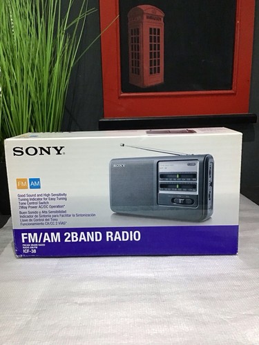 Sony icf radio band - icf-38,