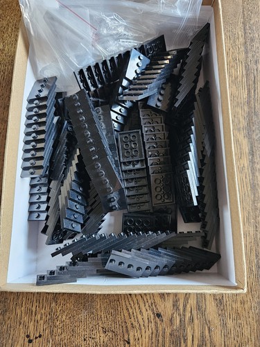 Lego black minifigure display - lego,