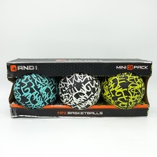 AND1 Mini Basketball 3 Pack