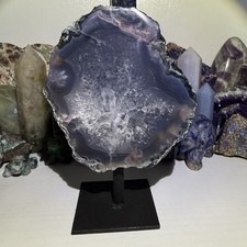 Agate With Pink Jasper Geode
