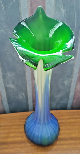Vintage murano style vase - style,