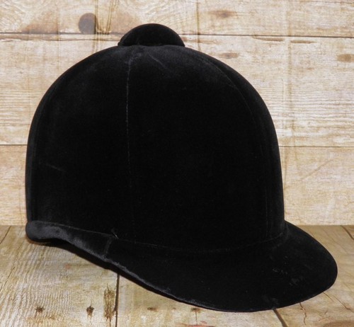 Vintage black velvet - vintage, high