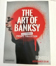 Banksy Exhibition poster