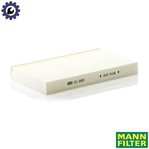 Filter cabin air - cu, 2951