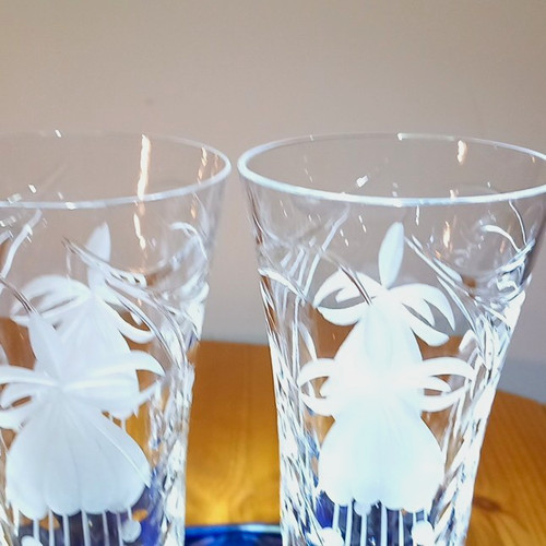 Royal brierley cut - cut, glass