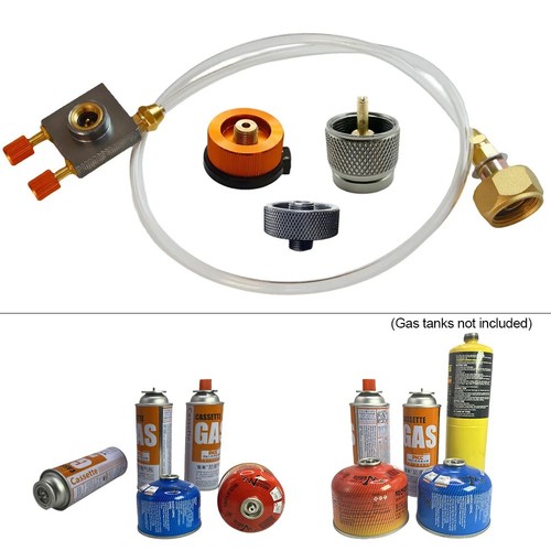 Gas refill adapter - gas, propane
