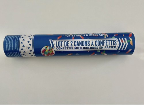 Large confetti cannons - x,