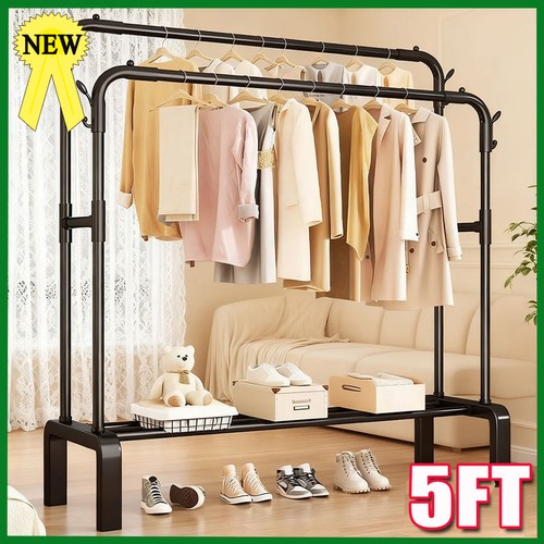 Heavy duty double rail - duty, clothes