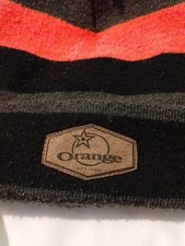 Orange Mountain Bike Hat