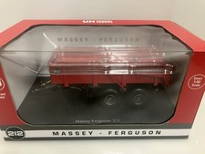 2nd Edition Massey Ferguson 212 Trailer Grey Wheels UH6694