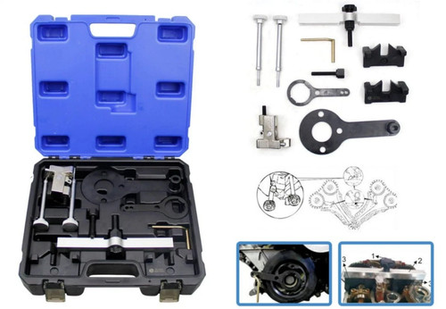 Engine timing locking - engine, tool