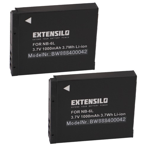 Battery for canon powershot - 2x,