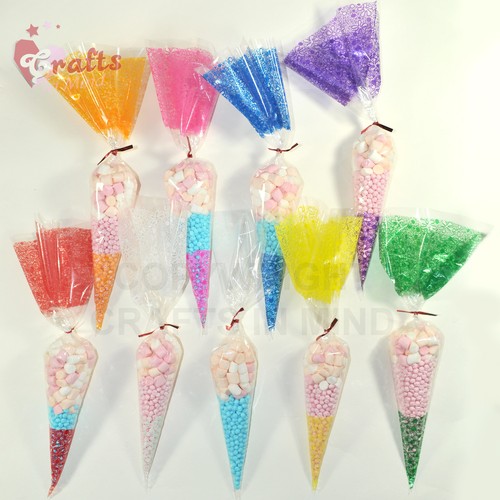 Small cone cello bags - cone,