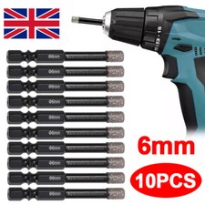 10Pc 6mm Dry Diamond Drill