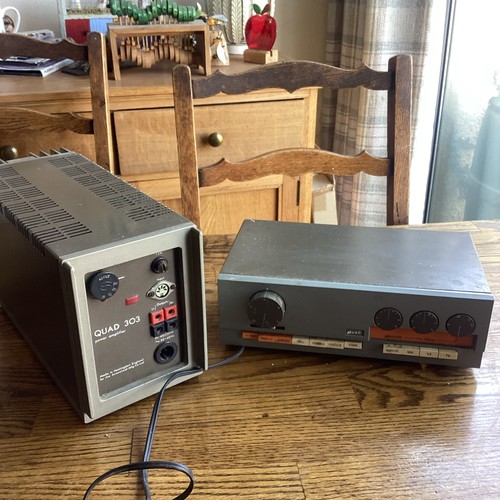 Quad 303 amp and preamp - and, preamp*