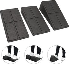 3PCS Slant Board for Calf Stretching Foot Stretcher Incline Board Wedge Squats
