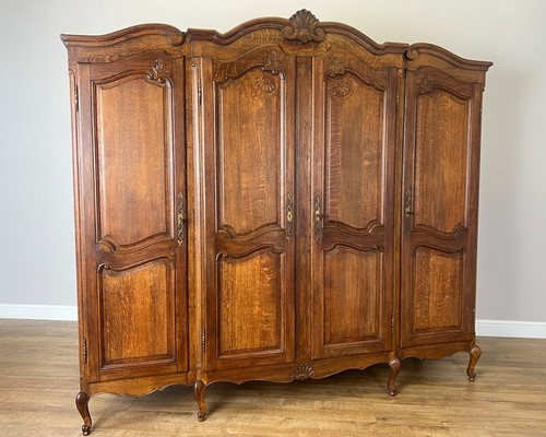 Wardrobe vintage french louis - wardrobe,