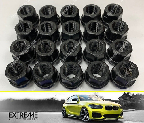 20x alloy wheel nut - 20x, toyota