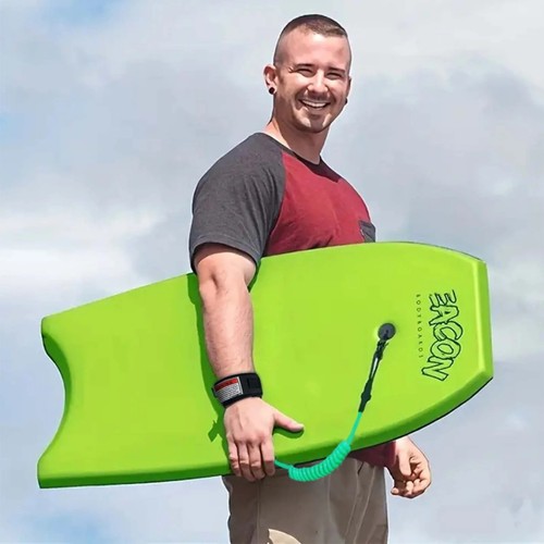 Premium coiled bodyboard leash - premium,