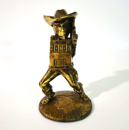 Vintage brass one armed - one,