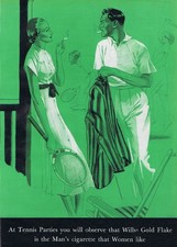 WILLS'S GOLD FLAKE CIGARETTES