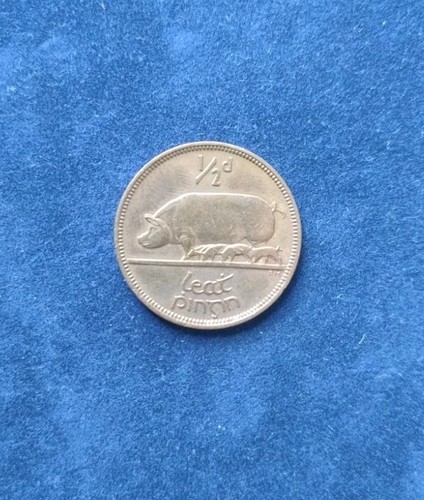 Vintage 1965 irish coin eire - vintage,