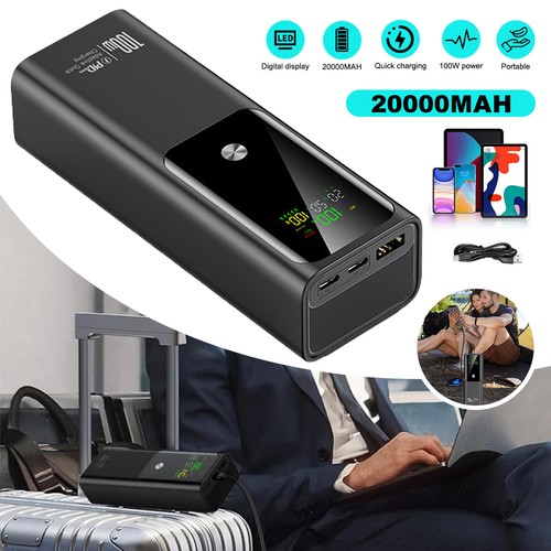 Bank power 20000mah 100w - power,
