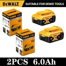 2x DeWalt DCB206 6Ah XR 18V
