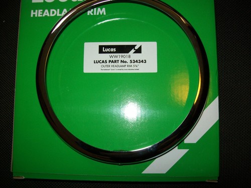 Lucas headlight rim - 3/4",