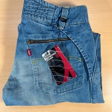 Levi’s Engineered Jeans 156.07.84 Flare Zip Pocket Y2K Rare VTG W32xL32