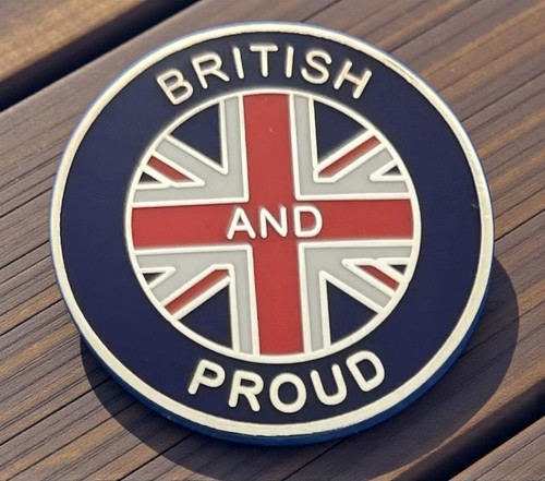 Scooter mod badge - scooter, british