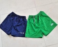 UMBRO shorts x 2 size 28 inches, age 10 football