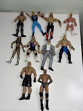 WWE Figures Bundle Job Lot X 10 Preowned - See Photos For What’s Included