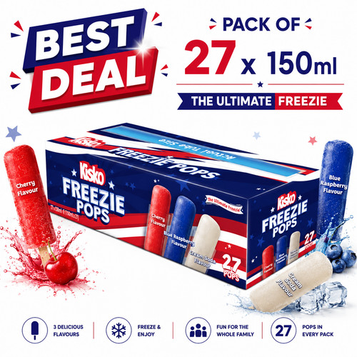 Kisko freezie pops - freezie,
