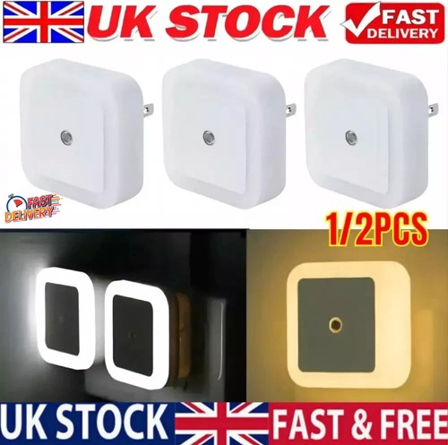 2pcs automatic led night light - 2pcs,